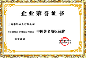 中國著名地板品牌
